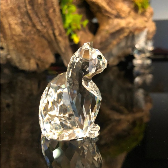Swarovski Cat figurine crystal with original box and COA - Picture 3 of 5